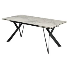 Ceramic table Theo TML-895 benko cararra black